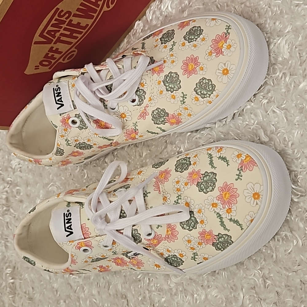 Vans floral Sturdy Canvas sneakers